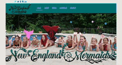 Desktop Screenshot of newenglandmermaids.com